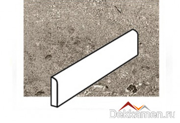  Stroeher плинтус Gravel Blend 964 taupe (8102), длина 29,4 см